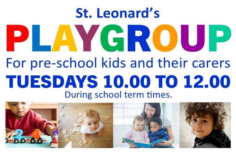 Playgroup Tuesdays 10am to 12pm during Victorian school term times